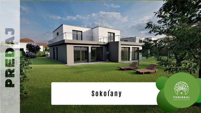 Rezidencia pri kaštieli Sokoľany - bungalov 123 m2